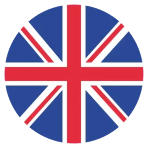 Bandera idioma inglés