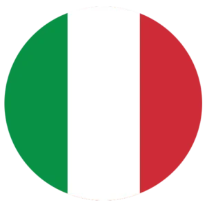 Bandera idioma italiano