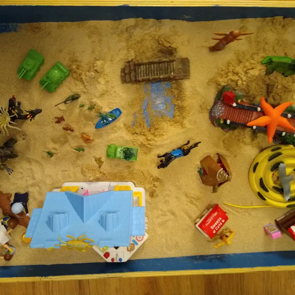 Cajón de arena sandplay